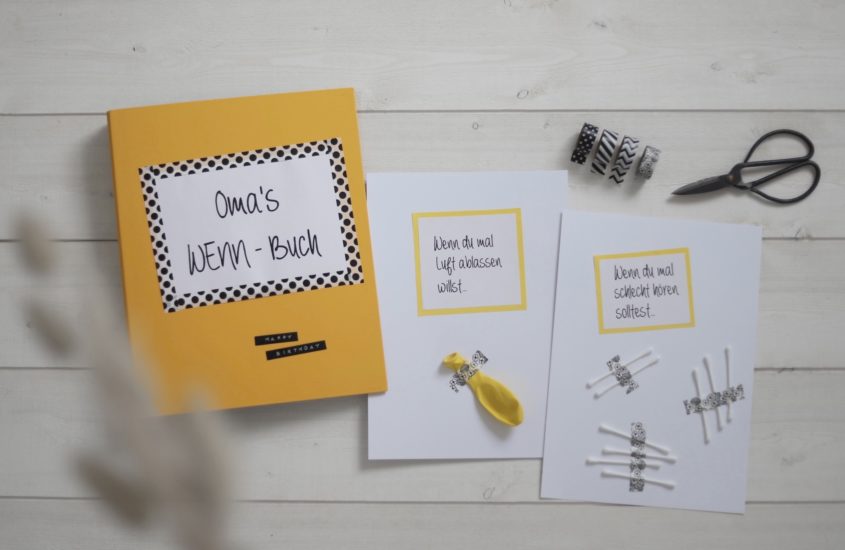 Geschenk-Idee: Persönliches WENN-Buch